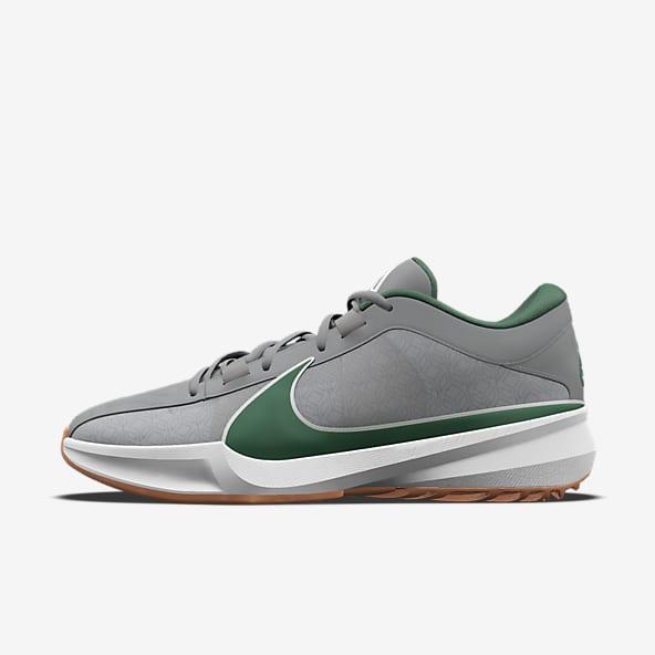 Grey green nike shoes shop